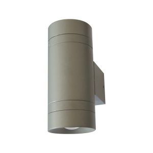 Kyo 6 Watt Up & Down LED Wall Pillar Light Silver / Cool White - KYO EX2-SL