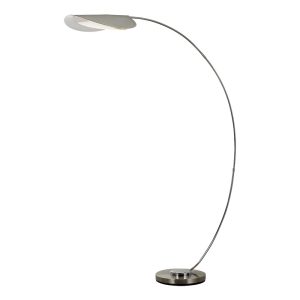 Manos 1 Light Floor Lamp Nickel - MANOS FL-NK