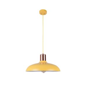 Dome Shape Pendant Matt Yellow - Pastel14