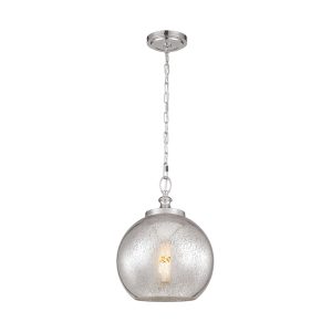 Tabby Pendant Brushed Steel - FE/TABBY/P/M