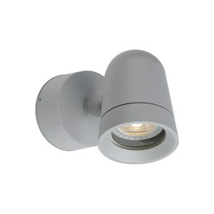 Turn 6 Watt Single Adjustable LED Spotlight Silver / Daylight - TURN EX1-SL