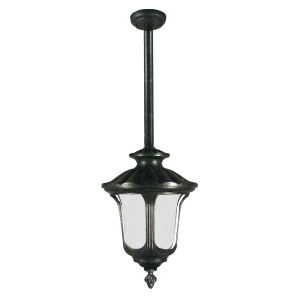 Waterford 1 Light Medium Rod Pendant Light - Antique Black