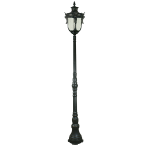 Wellington Large Outdoor Domain Post Light Antique Bronze IP44