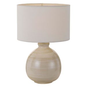 Carey 1 Light Table Lamp White - CAREY TL-AMWH