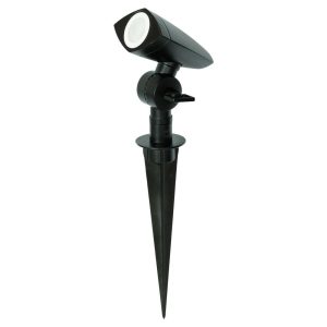 LED 1W DIY Inground Spike Light - Black / Daylight - LSEXGS1WLED/1P