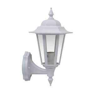 Montella Polycarbonate Wall Lantern With Sensor White -  AT5312/WH