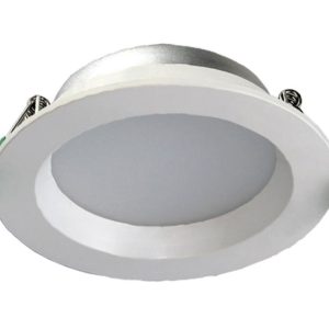 Round 10W Dimmable LED Downlight White Frame / Cool White - AT9032/WH/CW