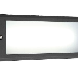 Lodos LED 11W Bricklight Black Finish / Cool White - CBL6280B