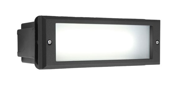 Lodos LED 11W Bricklight Black Finish / Cool White - CBL6280B