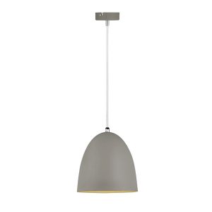 Husk Modern Pendant Large Grey - CIDP101166