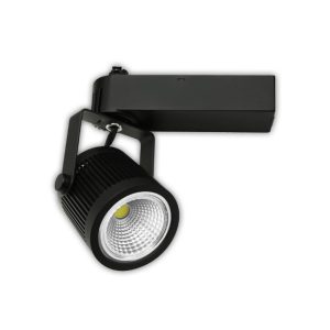 Lunar 9W LED Dimmable Tracklight Black Finish / Warm White