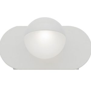 Lexi Single 5W LED Vanity Wall Light White Finish / Cool White - MW1505WH