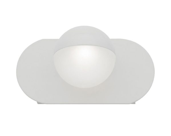 Lexi Single 5W LED Vanity Wall Light White Finish / Cool White - MW1505WH