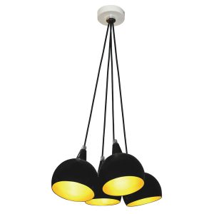 Soho Cluster Pendant Black - CIDP209161