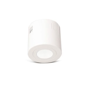 Tri-Gem Round 10W Dimmable LED Surface Mounted Downlight - Colour Temperature Changing - S9841SM/C WH