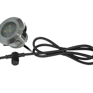 Hamptons LED Deck Light Extension Kit Stainless Steel / Warm White - SE8001P/WW