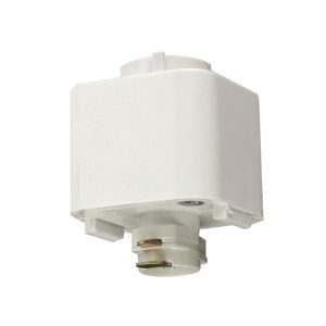 Single Circuit Track Adaptor White  - STR4808 WH