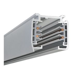 Three Circuit 1 Meter Track White - STR4890/1 WH