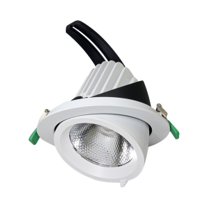 Newman III 15W LED Dimmable Shoplight White Finish / Warm White - S9525/92WW/WH