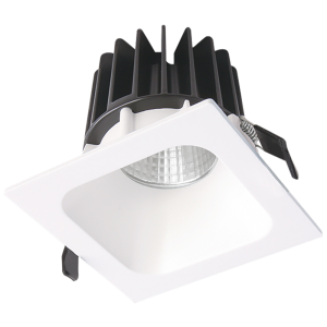 Bento 13W LED Square Shoplight Matt White / Cool White - S9691/110/15CW