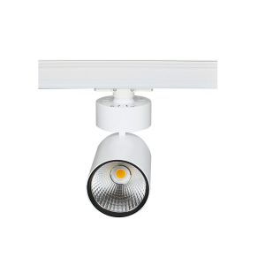 Three Circuit Spock 30W LED Track Light White / Warm White - STR4886WW/WH