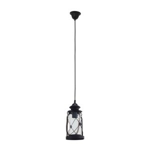 Bradford Traditional Pendant Light Black - 49213