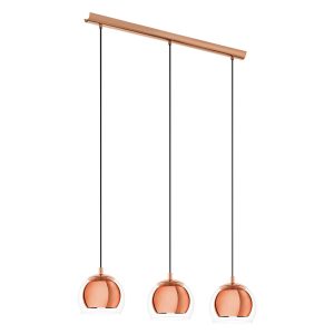 Rocamar Triple Dome Pendant Copper - 94591