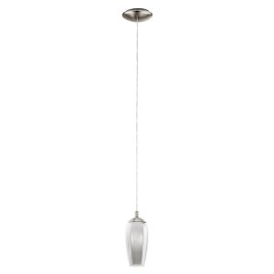 Farsala 1 Light 2.5W LED Pendant Satin Nickel / Warm White - 96343