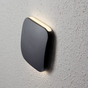 Vox 9W LED Up/Down Wall Light Black Finish / Warm White - VOX1