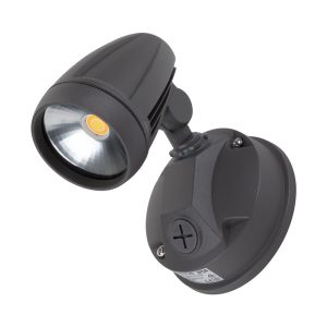 Muro 15 Watt Single Head LED Spotlight Dark Grey / Tri Colour - 25054