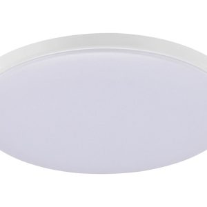 Ozzie 28W Slimline Dimmable LED Ceiling Light White Frame / Cool White - 202236