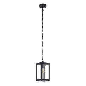 Alamonte 1 Square Hanging Outdoor Lantern Black - 94788