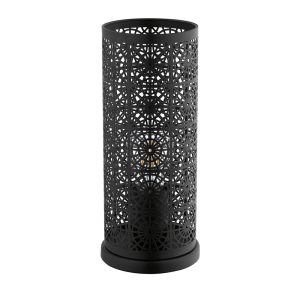 Bocal Moroccan Style Table Lamp Black - 96993N