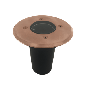 In-Ground Uplighter Round Solid Copper - 12V - IGMLC