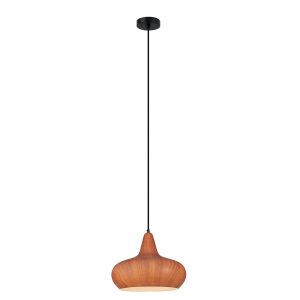 Modern Wine Glass Pendant Cherry Cinnamon - LIGNA04