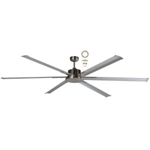 Albatross 84" DC Ceiling Fan Brushed Nickel - MAFMBR + MAF210B