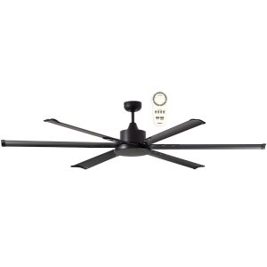 Albatross 72" DC Ceiling Fan Matt Black - MAFMMR + MAF180M