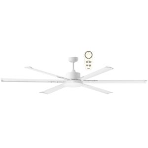 Albatross 72" DC Ceiling Fan White - MAFMWR + MAF180W