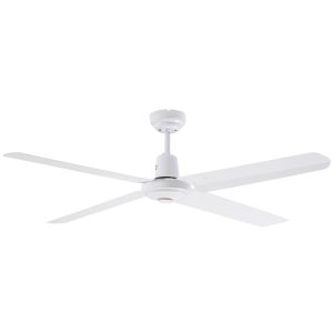 Trisera AC 48" Interchangeable 3 or 4 Blade Ceiling Fan / White - FST1234W