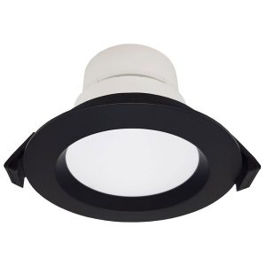 Roystar 9W Dimmable LED Dip Switch Recessed Downlight Black  / Tri-Colour - 202619N + 202624