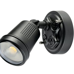 Hunter-III 11W LED Single Spotlight Black / Cool White - 19239/06