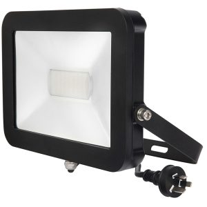 Stealth Slim 20W LED Floodlight Black / Cool White - 19485/06