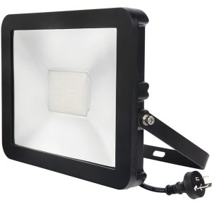 Stealth Slim 100W LED Floodlight Black / Cool White - 19491/06