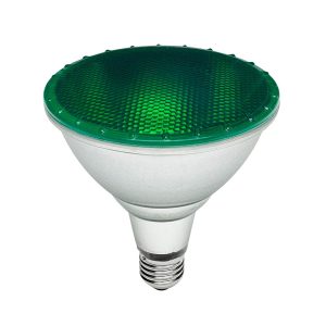 LED 15W PAR38 E27 Green - 19705/04