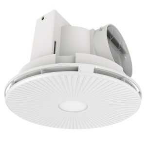 Helios Exhaust Fan With 8W LED White / Cool White - 19851/05