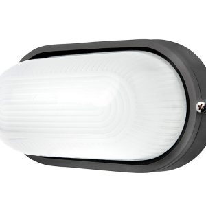 Essex 7.5W LED Outdoor Bunker Light Charcoal / Warm White - 19929/51