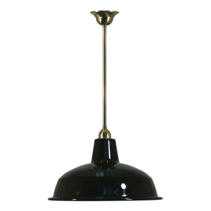 Standard 1/2" Rod Set Pendant - Warehouse 300mm Black