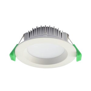 Tradetec Arte Dimmable 13W LED Fixed Downlight Matt White / Cool White - TLAD4010WD