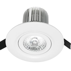 Luxor 10W Dimmable LED Downlight White / Tri-Colour - 20203/05