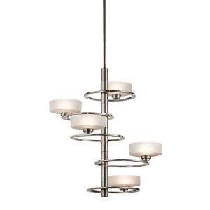 Aleeka 5 Light Chandelier Classic Pewter - KL/ALEEKA5A